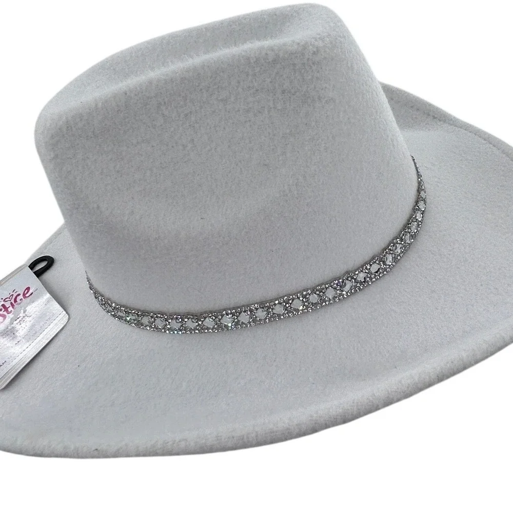 Justice girls white